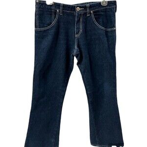 ANDREW MACKENZIE Jeans Mens US Sz 34 Bootcut AMK Euro 50 Blue Denim Hipster